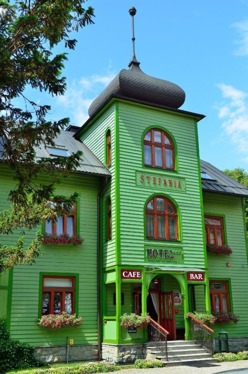 Hotel Stefania Krynica-Zdrój Exteriör bild